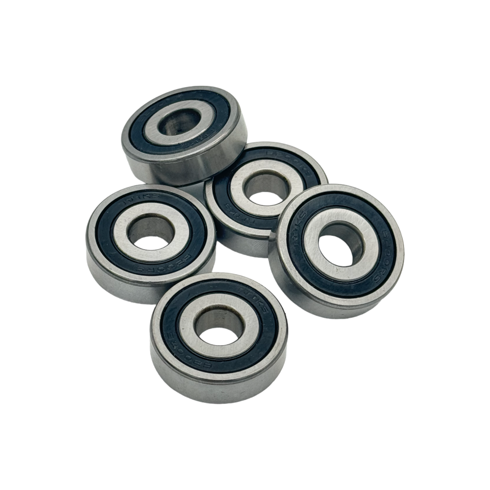 5Pcs 6200RS Deep Groove Radial Ball Bearings 10 x 30 x 9mm