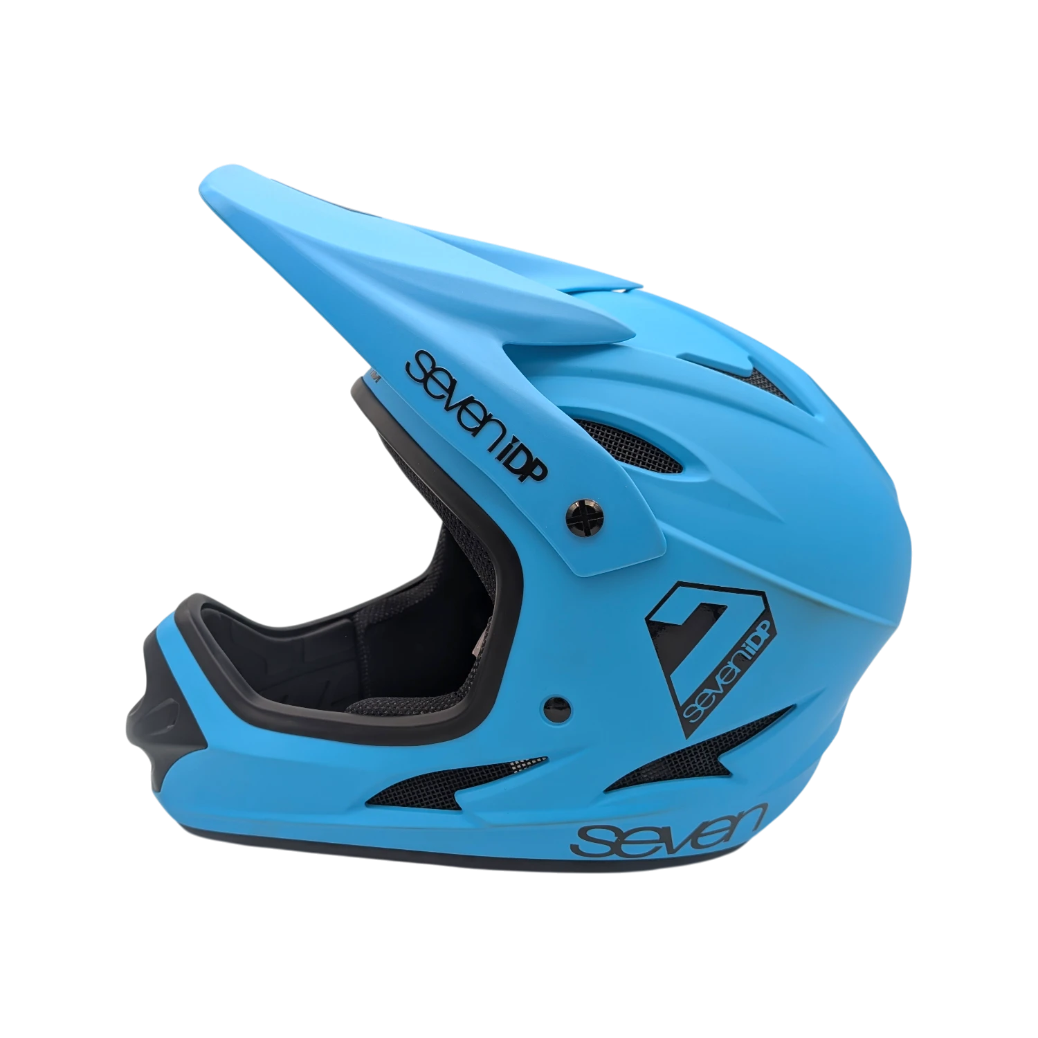 Seven Protection 7iDP M1 Fullface Helm Mattblau XL