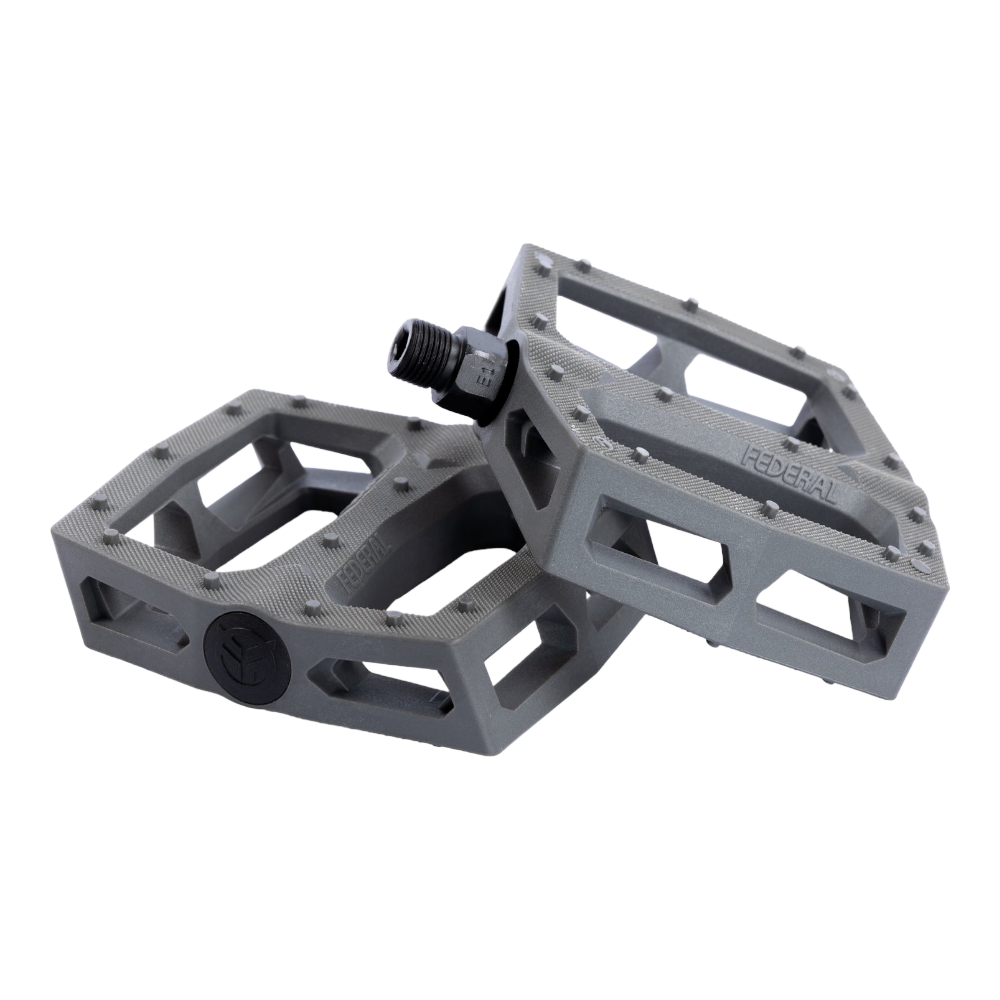 bmx pedale 9/16 Federal COMMAND BMX Pedale Plattform Grau Nylon 9/16''