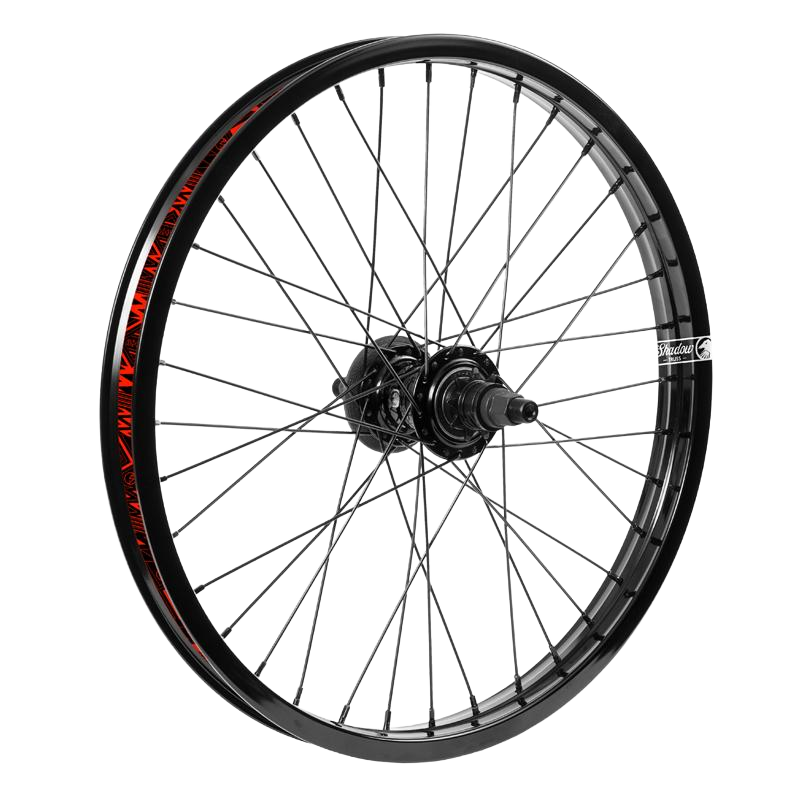SHADOW Optimized 20 inch Freecoaster BMX Rear Wheel, Rear Wheel, Black