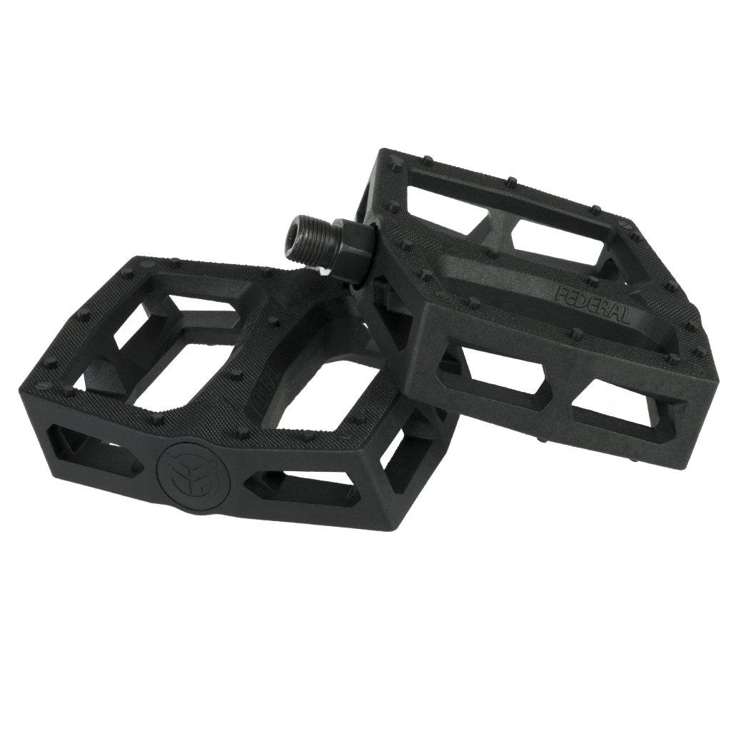 9 16 pedale Federal COMMAND BMX Pedale Plattform schwarz Nylon 9/16''