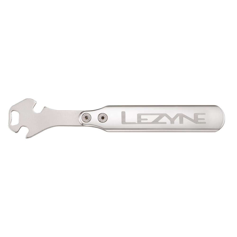 pedale schraubenschlüssel LEZYNE 15mm Pedalschlüssel inkl Flaschenöffner CrMo Fahrrad Werkzeug P