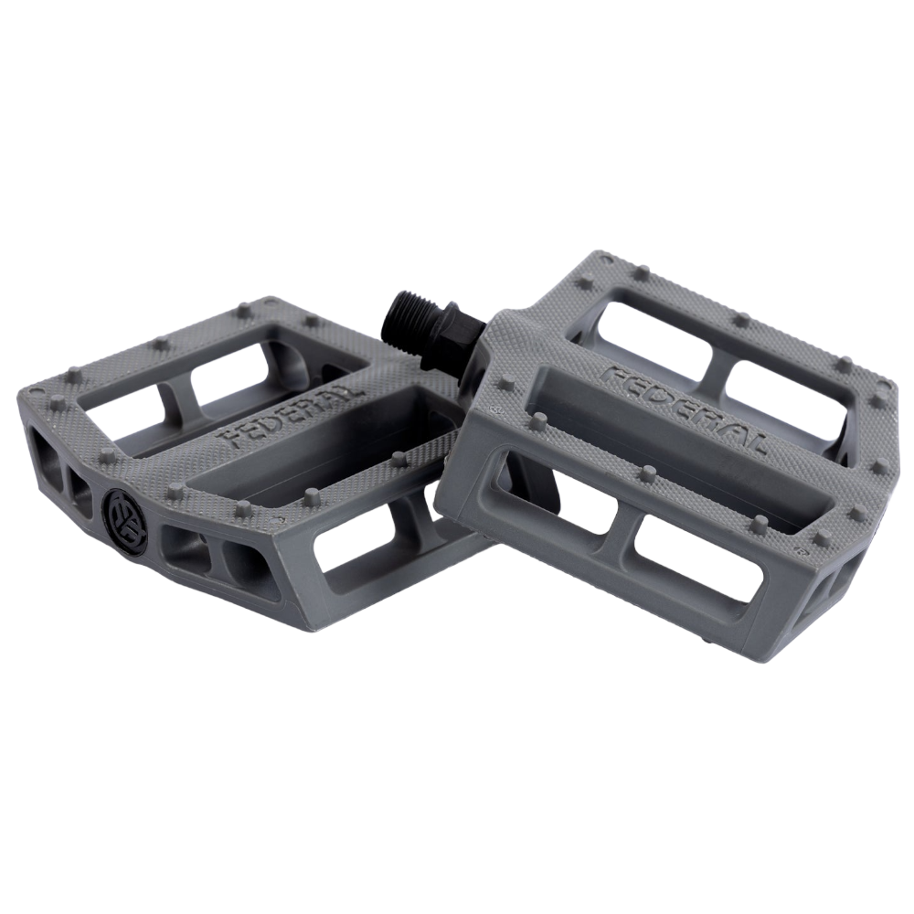9 16 pedale Federal CONTACT BMX Pedals Platform Gray Nylon 9/16''