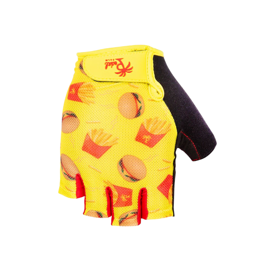 Pedal Palms Short Finger Gloves Burgers