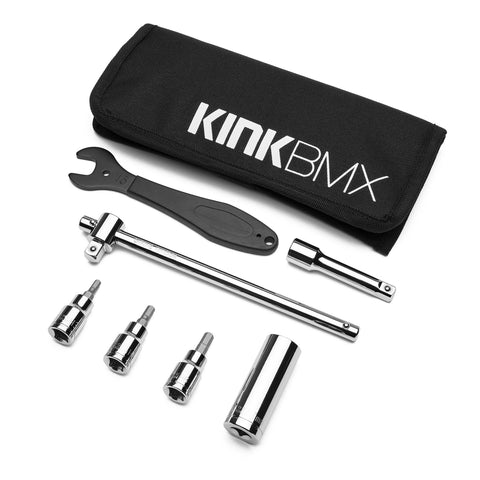 Kink Survival Kit Multitool BMX Fahrradwerkzeug Notfall Werkzeugset Tool (6941182230694)