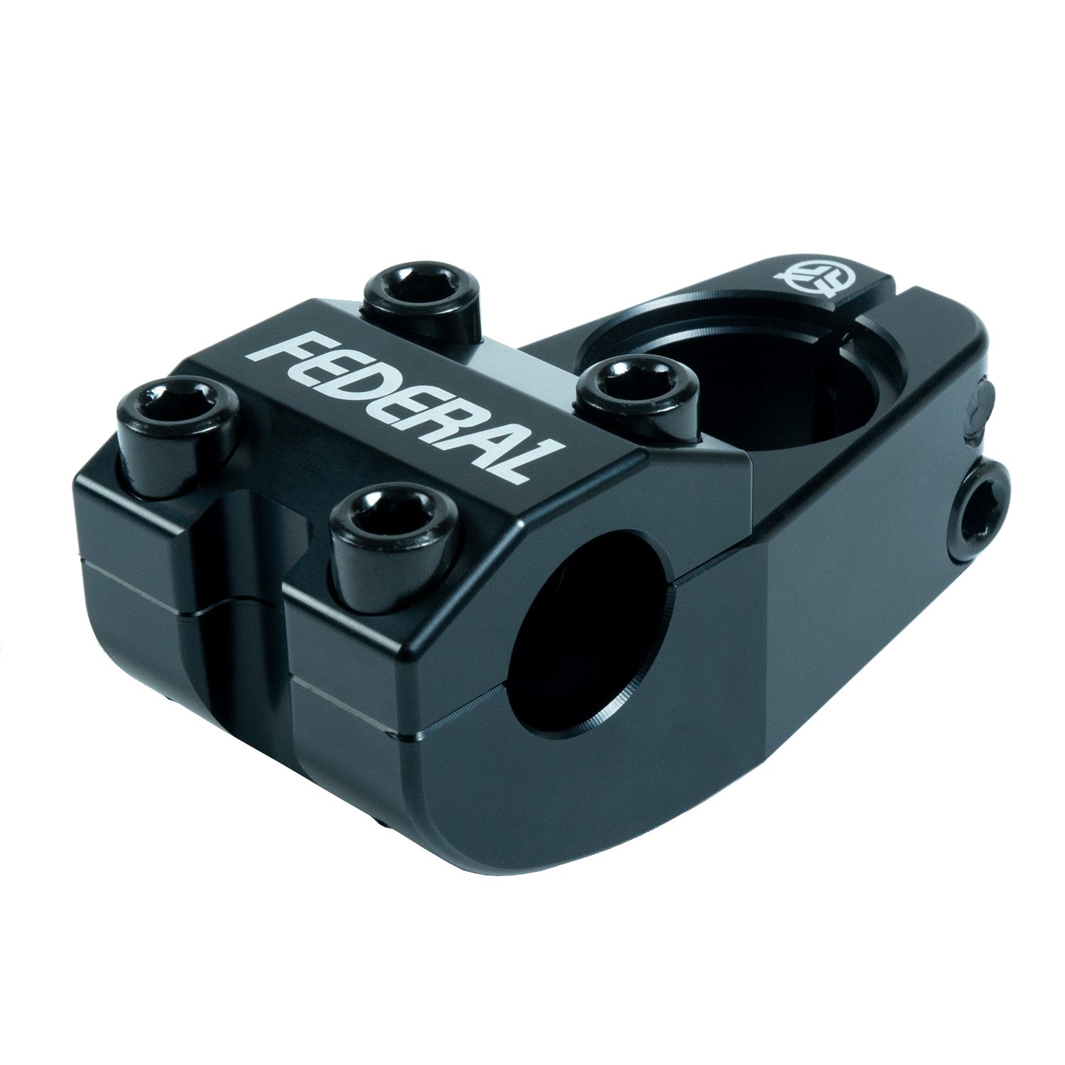 Federal SESSION BMX Vorbau schwarz 48mm Ø 22.2mm Toploader 1 1/8 - Bikers Base