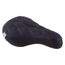 Alienation GRIPPER BMX Sattel pivotal Mid Schwarz mit blauen Nähten (8540796649736)