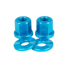 10mm BMX Achsmuttern + Unterlegscheiben Hub Nuts Universell schwarz 1 Paar (Copy) (9458101584136)