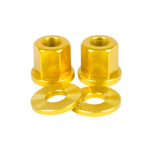 10mm BMX Achsmuttern + Unterlegscheiben Hub Nuts Universell schwarz 1 Paar (Copy) (9458101584136)