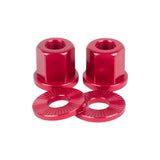 10mm BMX Achsmuttern + Unterlegscheiben Hub Nuts Universell schwarz 1 Paar (Copy) (9458101584136)