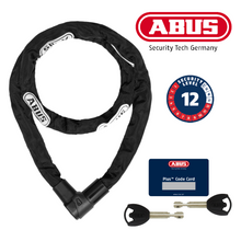 Abus Schloss City Chain 1010/170 Moto Schwarz Level 12 in 170cm Lastenrad (8437821636872) (10085574443272)