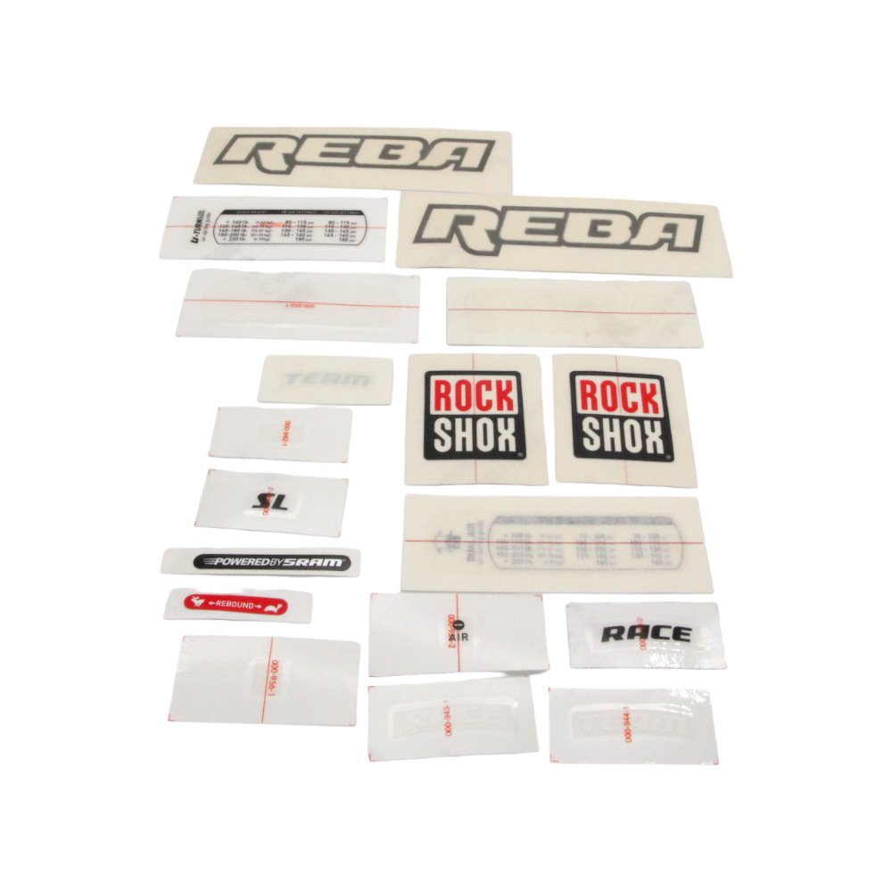Rock Shox Reba Stickerset 2005 karton 12 11.4308.996.000 #171 - Bikers Base