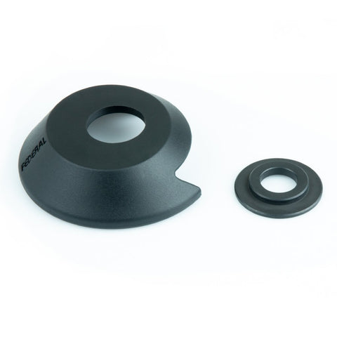 Federal PLASTIC DS Rear Hubguard schwarz Kunststoff mit Universal Unterlegscheibe (8533328298248)