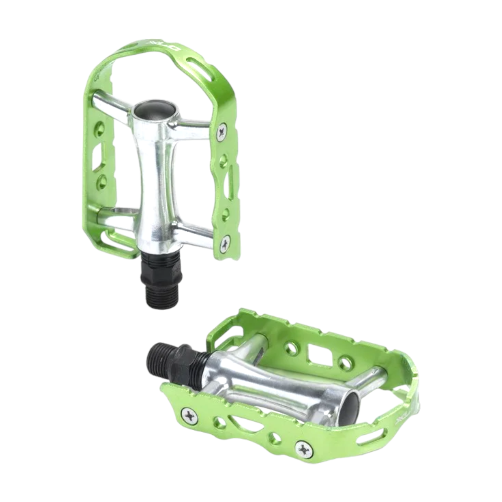 XLC Retro Vintage Classic Rennrad Pedale Grün Fixie MTB / ATB Pedal - Bikers Base