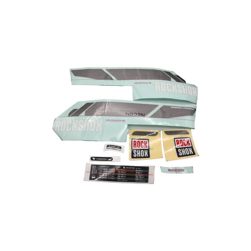 Rock Shox Aufklebersatz Recon Gold TK SA 26" 11.4318.003.101 #380 - Bikers Base