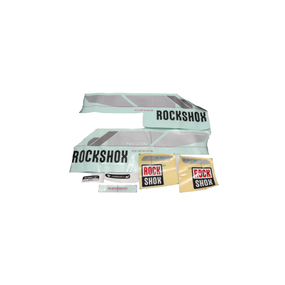Rock Shox -  Rock Shox Aufklebersatz Recon Gold TK Coil 26" 11.4318.003.091 #387 - bikers-base.myshopify.com