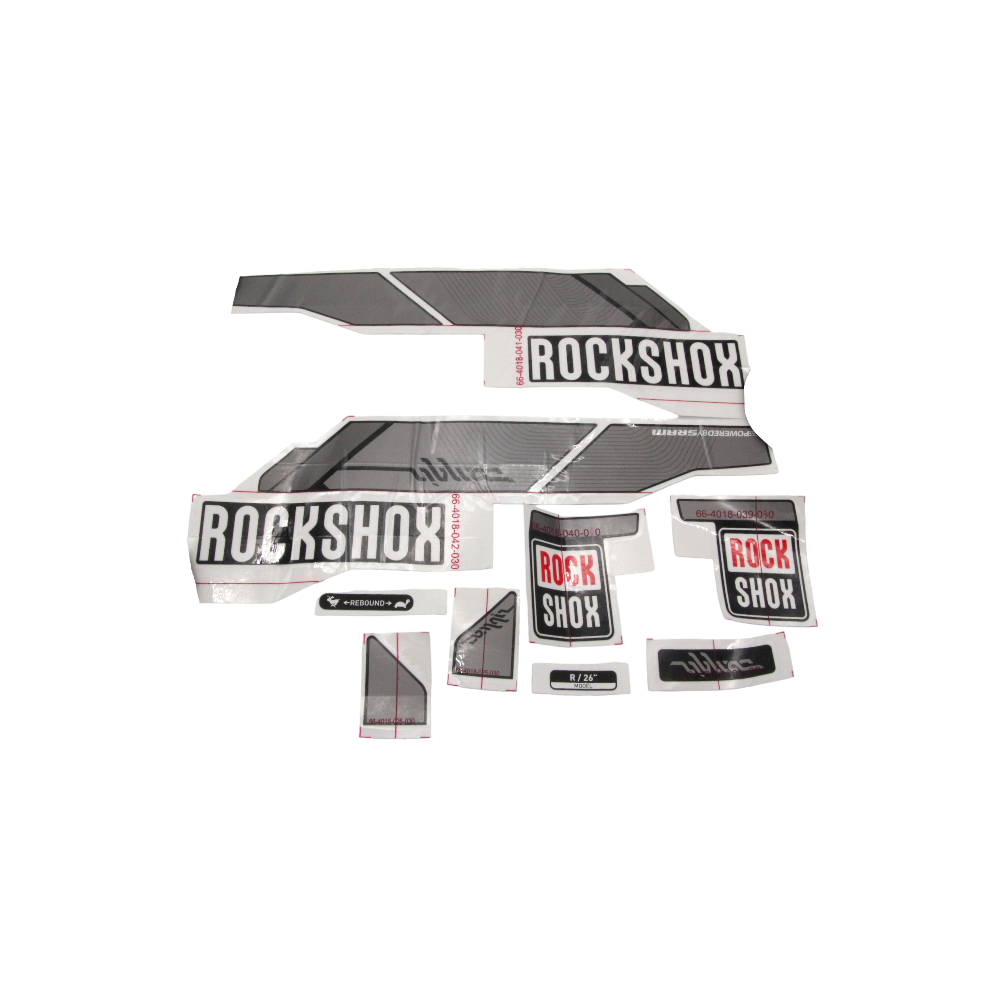 Rock Shox Aufklebersatz Domain R Dual Crown 11.4318.003.162 #397 - Bikers Base