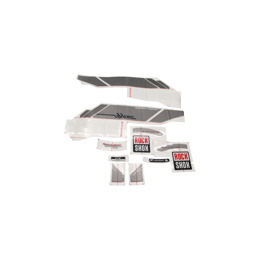 Rock Shox -  Rock Shox Aufklebersatz Domain R 11.4318.003.155 #410 - Bikers Base BMX