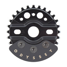 Odyssey Halfbash Street BMX Kettenblatt mit Grindguard 25t 28t schwarz (5756199567526) (8354625028360)