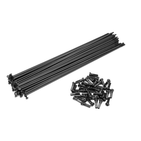 Blank Bikes BMX Speichen 188mm Schwarz 40x (8374465626376) (8496216899848) (8496217686280)