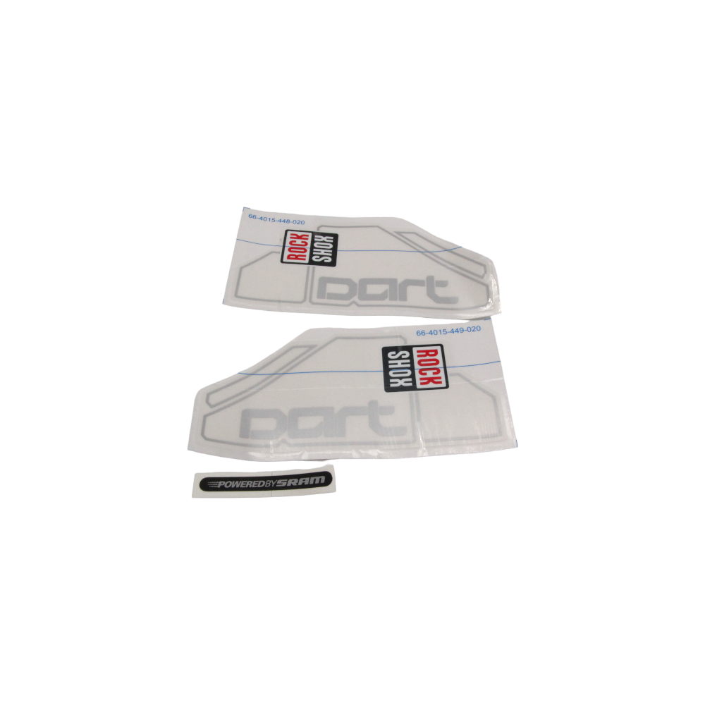 Rock Shox Aufklebersatz Dart schwarz 11.4015.477.020 #912 - Bikers Base