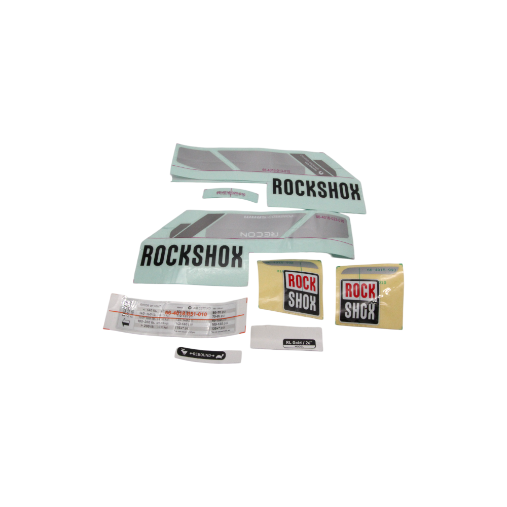 Rock Shox Aufklebersatz Recon Gold RL SA 26" 11.4318.003.070 #922 - Bikers Base