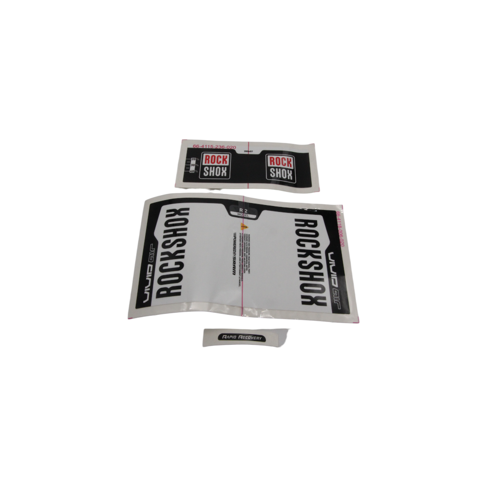 Rock Shox Aufkleber Vivid Air R2 200x57mm 11.4318.003.219 #924 - Bikers Base