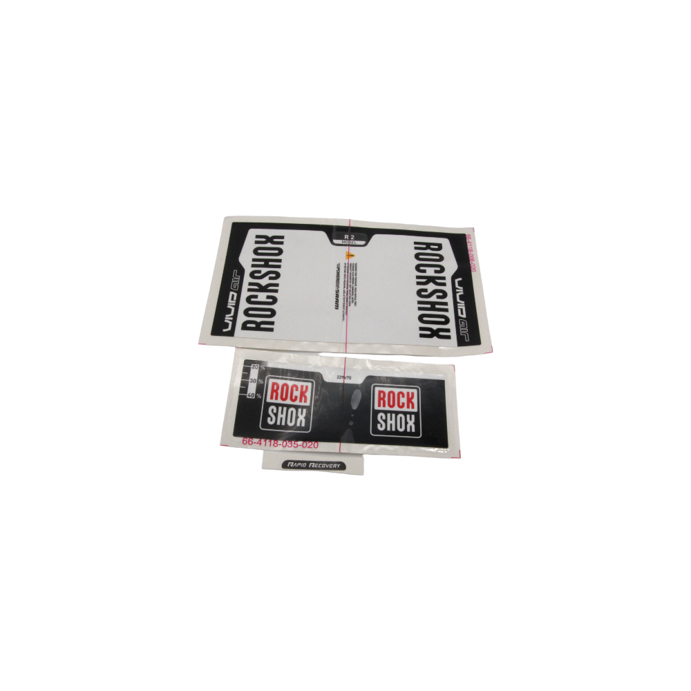 Rock Shox Aufkleber Vivid Air R2 229x70mm 11.4318.003.224 #927 - Bikers Base