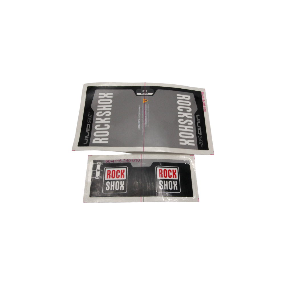 Rock Shox Aufkleber Vivid Air R2 222x70mm 11.4318.003.221 #949 - Bikers Base