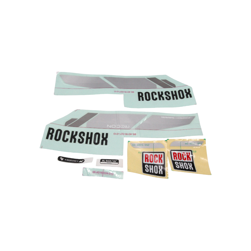 Rock Shox -  Rock Shox Aufklebersatz Recon Gold RL Coil 26" 11.4318.003.073 #957 - bikers-base.myshopify.com
