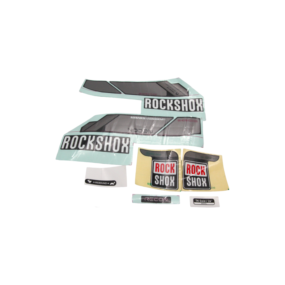 Rock Shox Aufklebersatz Recon Gold TK Coil 26" 11.4318.003.084 #959 - Bikers Base