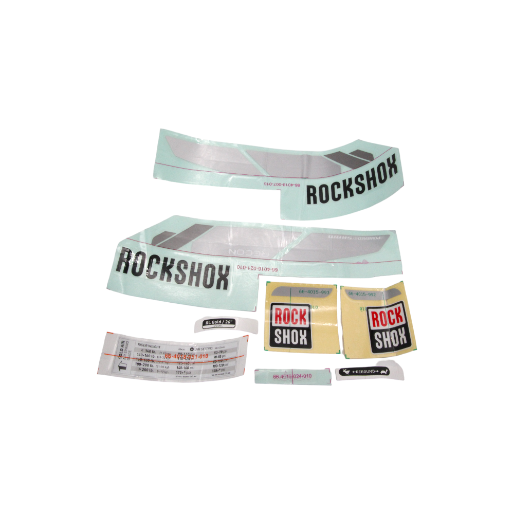 Rock Shox Aufklebersatz Recon Gold RL SA 26" 11.4318.003.076 #966 - Bikers Base