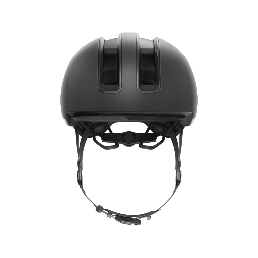 ABUS HUD-Y Fahrrad Helm Velvet Black L