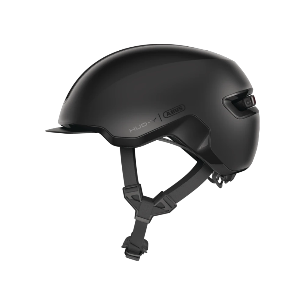 ABUS HUD-Y Fahrrad Helm Velvet Black L