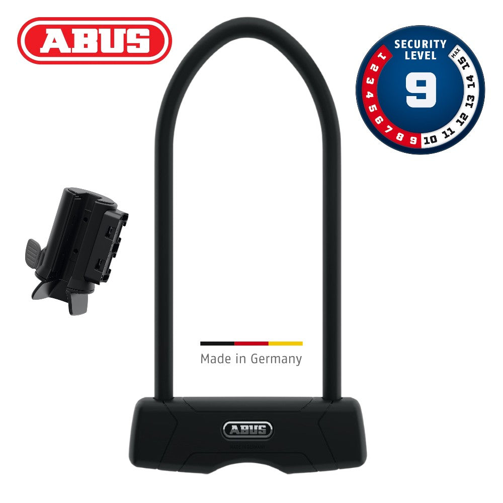 ABUS -  ABUS Granit 460/150HB300 + SH B Halterung Level 9 Fahrrad Bügelschloss - Bikers Base BMX