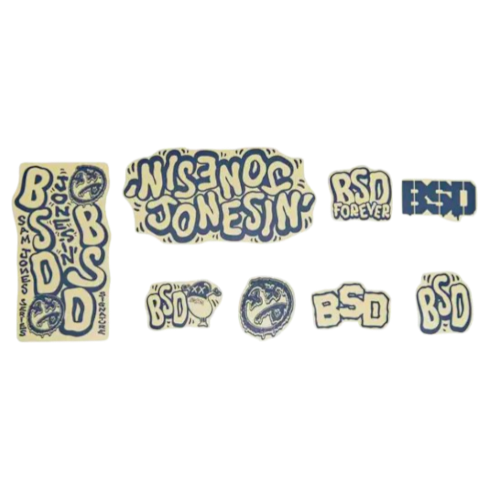 BSD -  BSD Jonesin Rahmensticker BMX Sticker - Bikers Base BMX