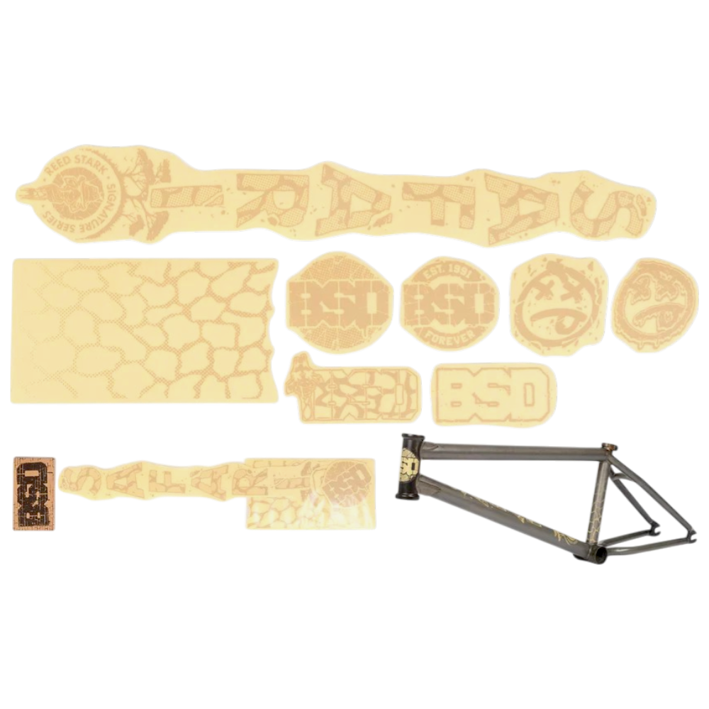 BSD -  BSD Safari Rahmensticker BMX Sticker - Bikers Base BMX