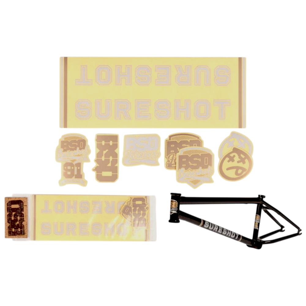 BSD -  BSD Sureshot Rahmensticker BMX Sticker - Bikers Base BMX