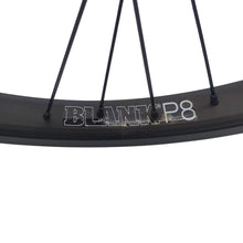 Blank 20 Zoll BMX Laufrad Vorne schwarz (10181852659976)