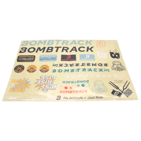 Bombtrack Aufkleberset mit 25 Stickern (8438532604168)