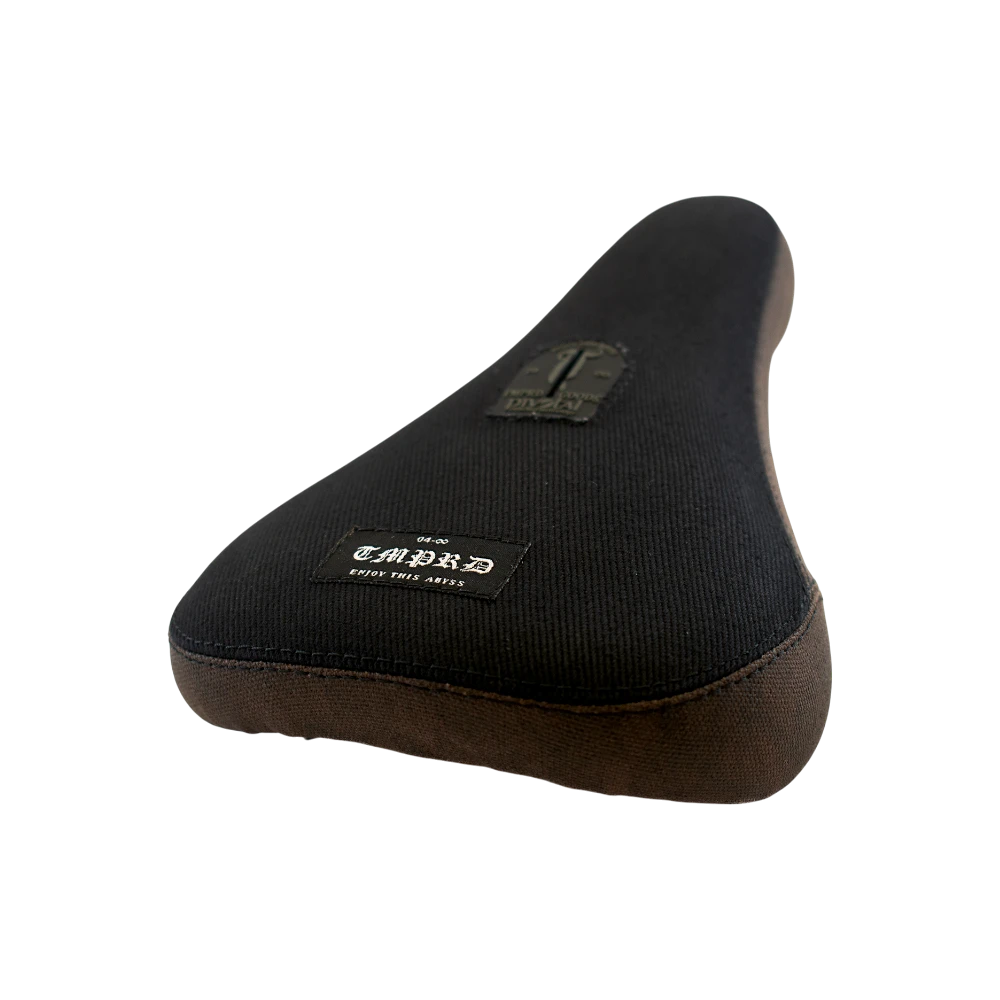 Tempered Goods BMX Pivotal Sattel Black / Brown Pleather