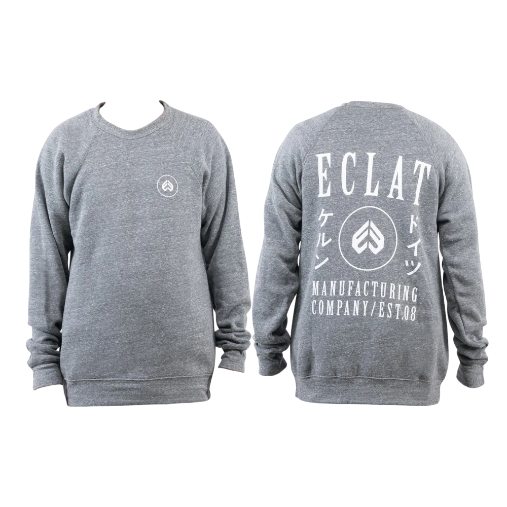 Eclat BMX Circle Iron Sweater Pullover - Grau