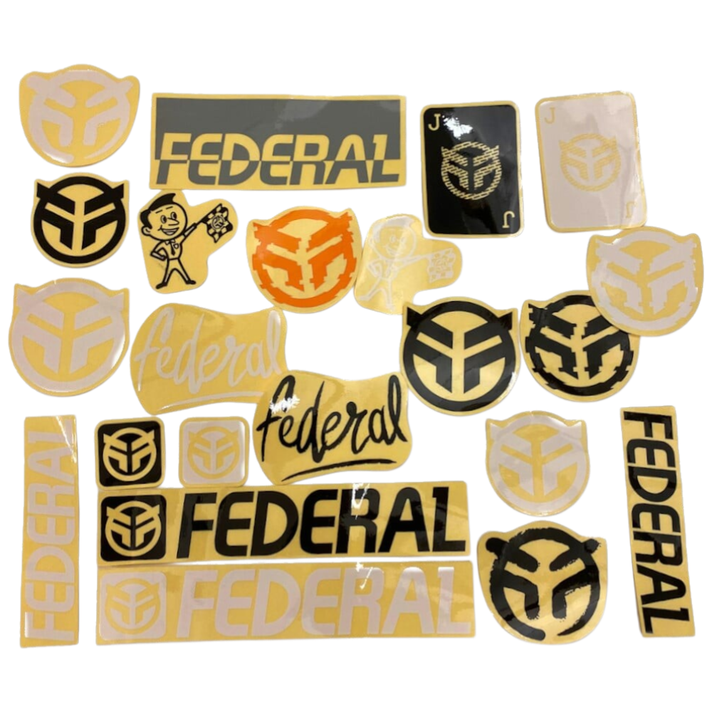 Federal BMX Sticker Set Aufkleber Set 22st. - Bikers Base