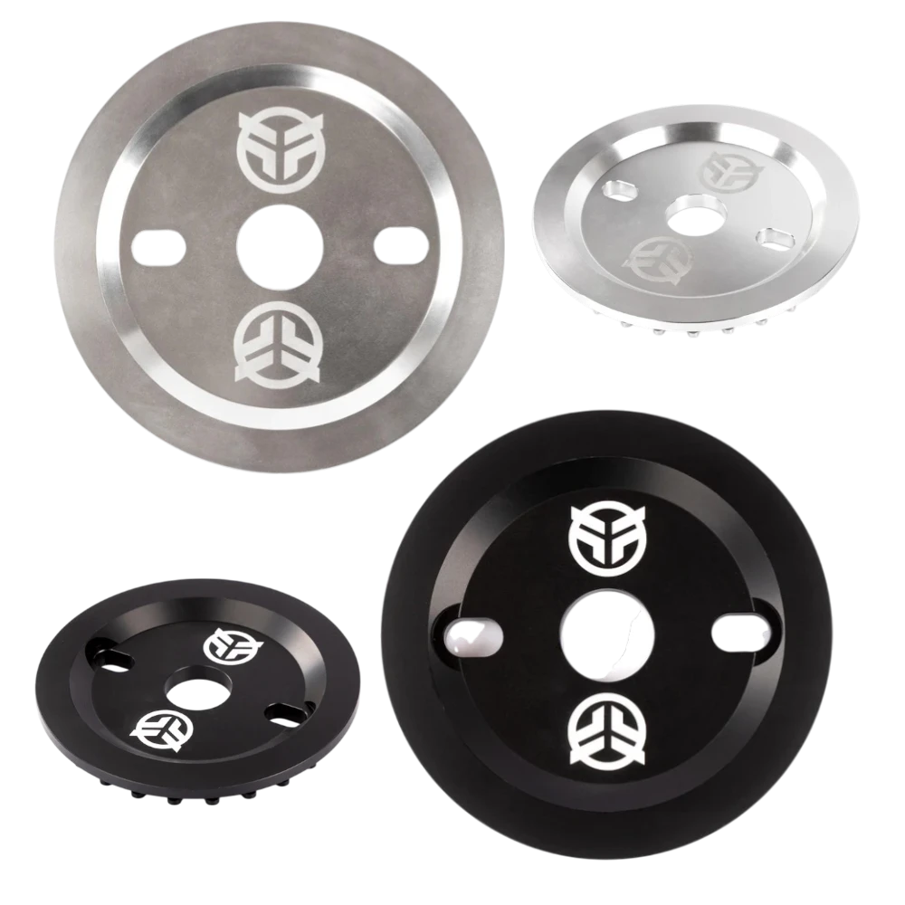 Federal Code Guard BMX Kettenblatt 25T + 28T Schwarz / Silber