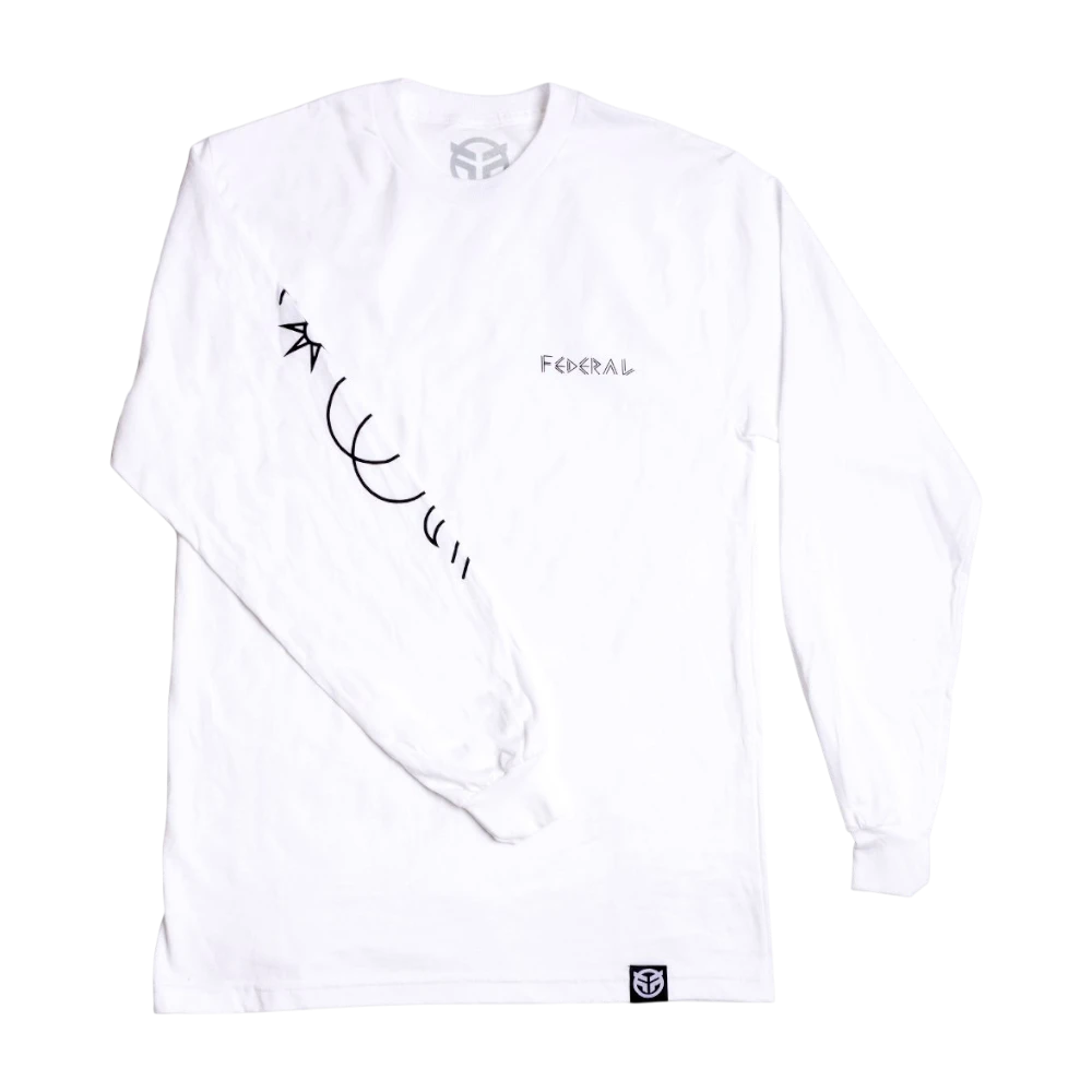 Federal Perrin Longsleeve T-Shirt Weiß