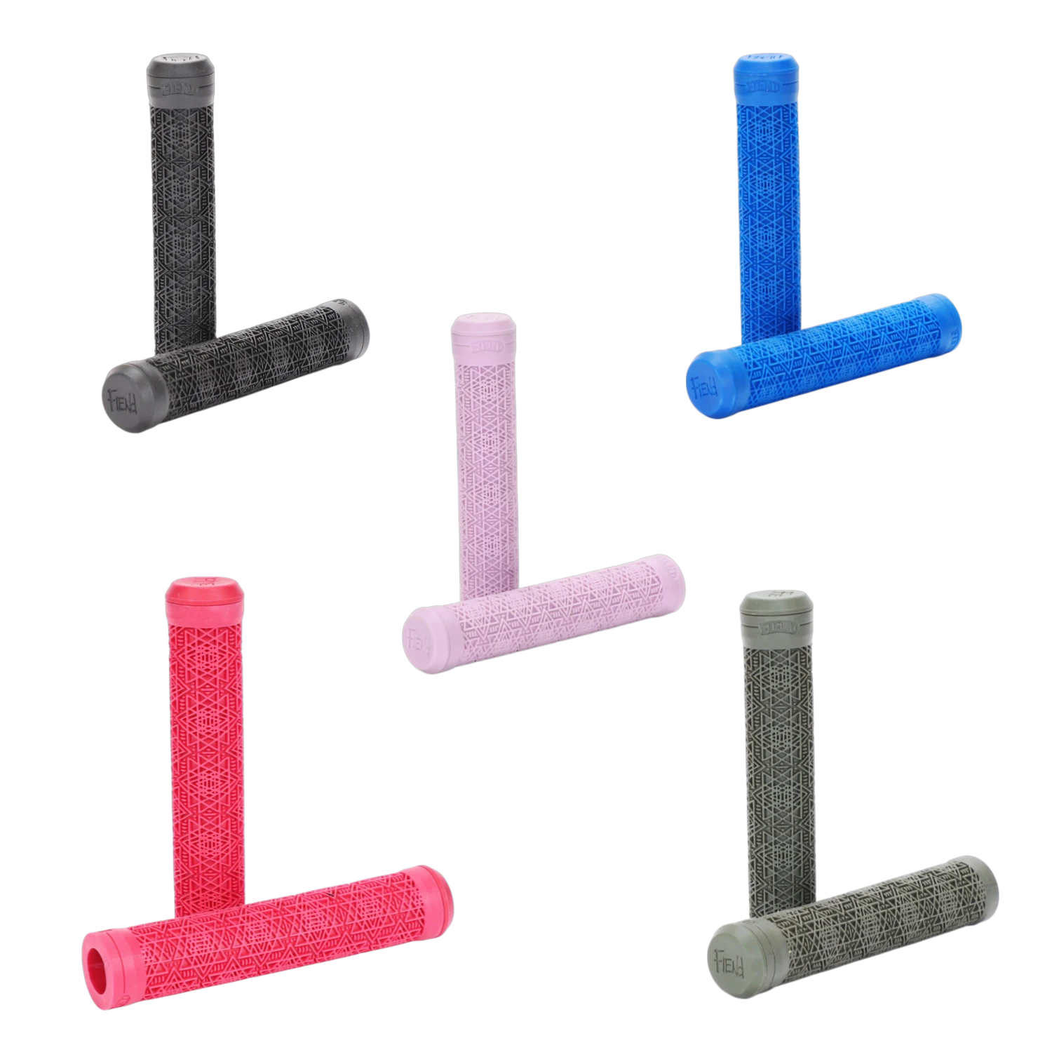 Fiend Palmere Grips BMX Grips Black