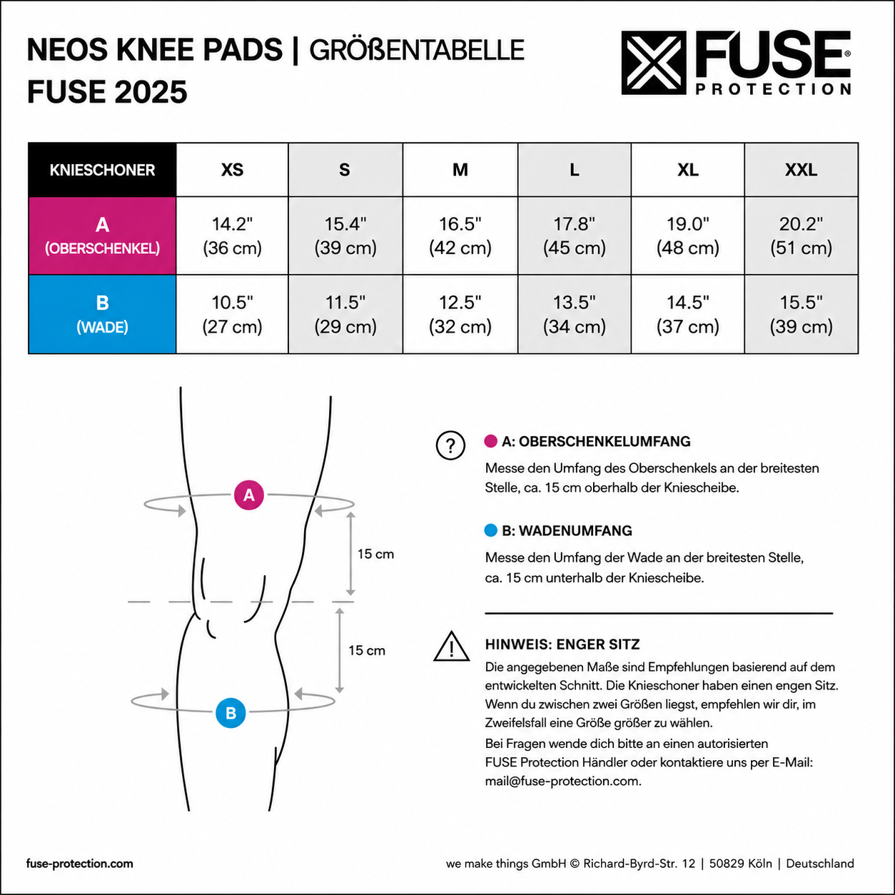 Fuse Neos Knee Pad BMX knee pads