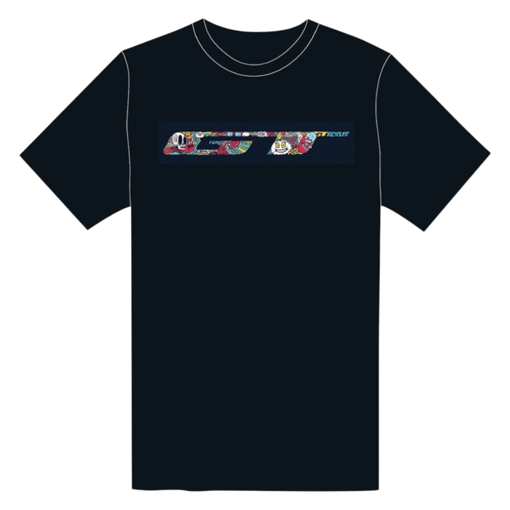 GT Bikes -  GT Bikes Logo Jumble T-Shirt - Bikers Base BMX