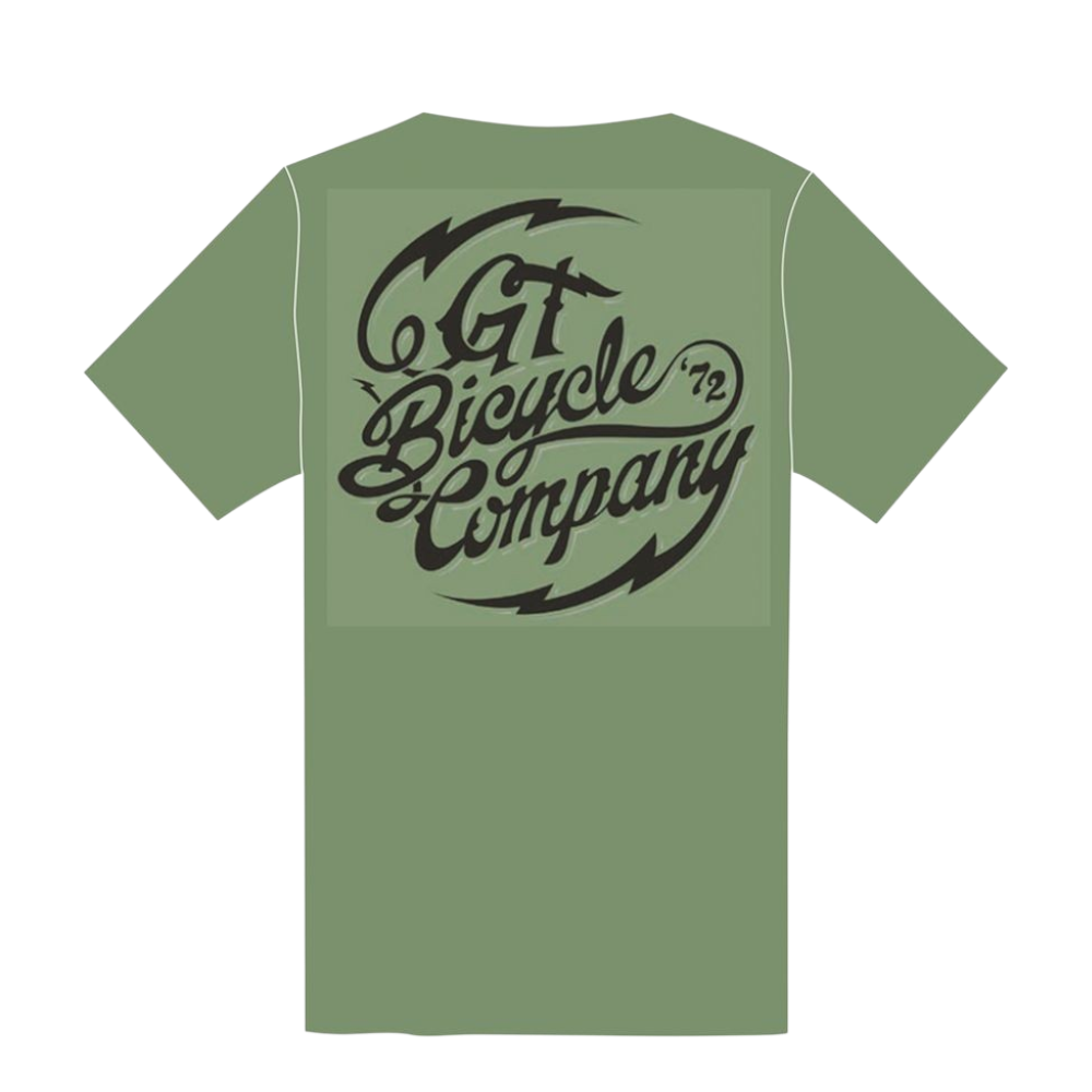 GT Bikes -  GT Bikes Vintage Script T-Shirt - Bikers Base BMX