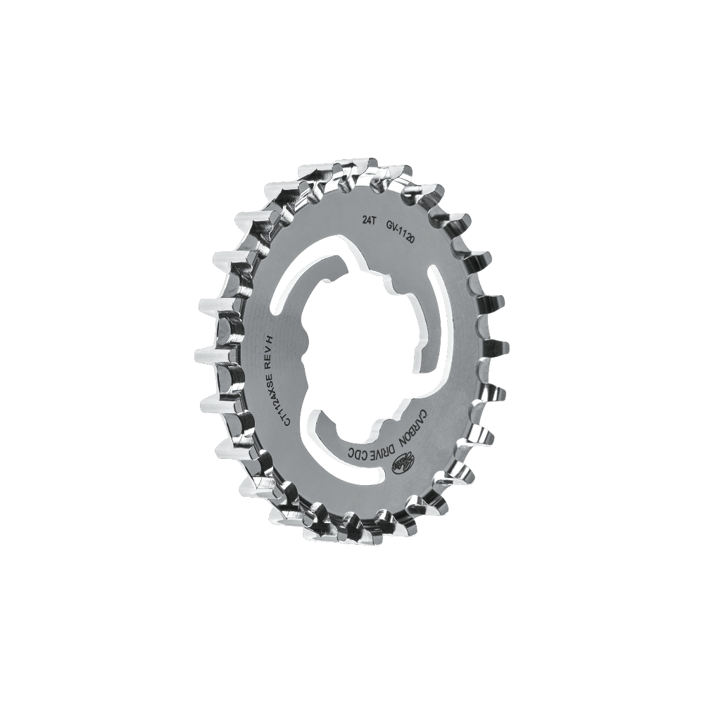 Gates -  Gates CDC Alfine Nexus Sturmey Archer Riemenscheibe CT1124XSE 24 T Zähne - Bikers Base BMX